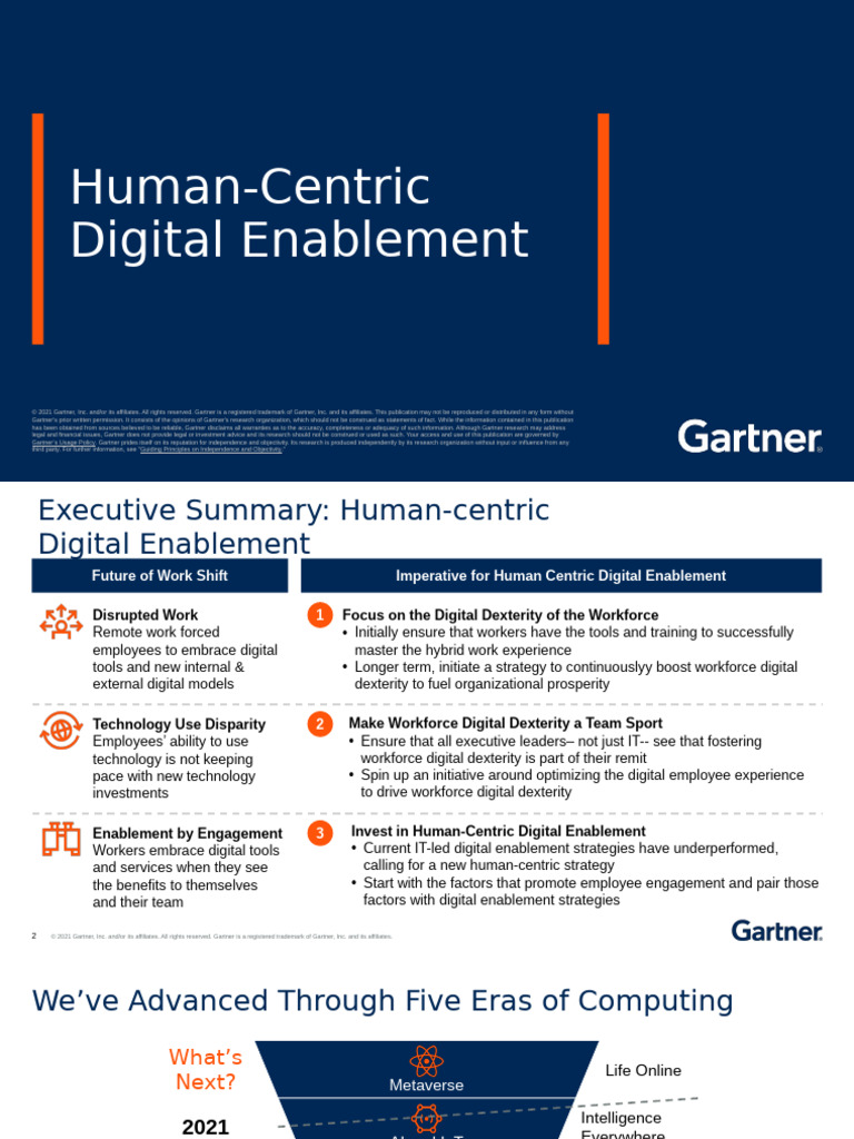 Human-Centric Digital Enablement | PDF | Internet Of Things ...