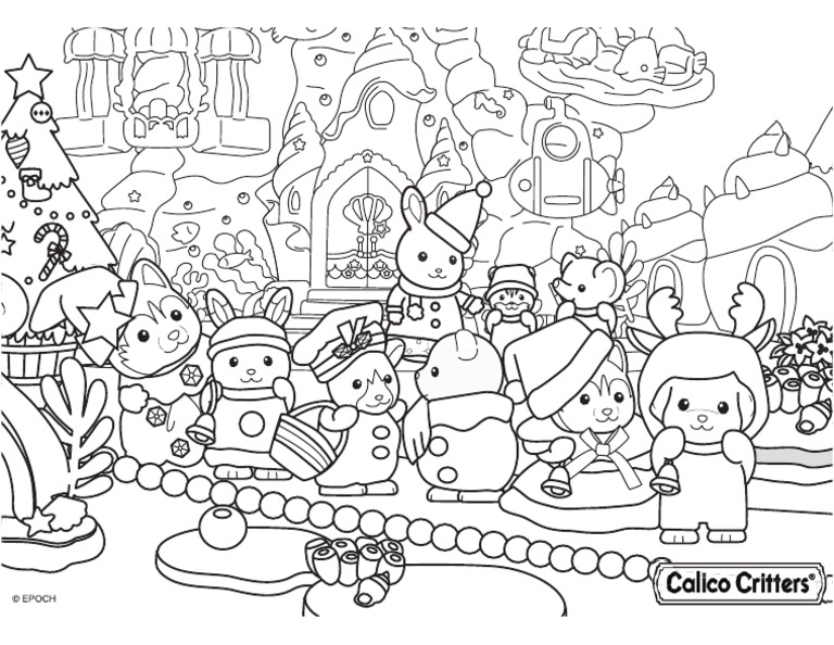Colorear Calico 10 | PDF