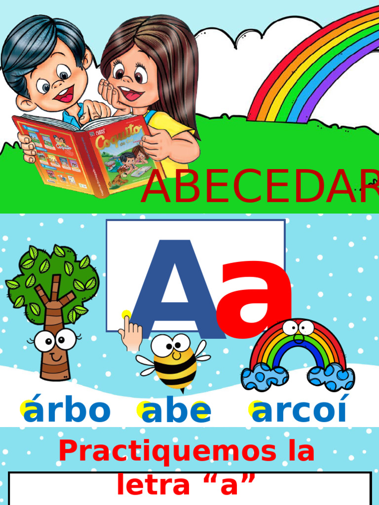 Práctica de Letras del Abecedario | PDF