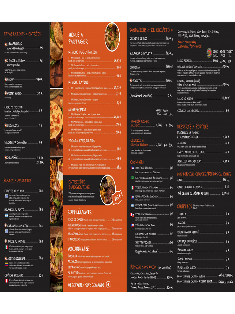 Menu Scaled 1 | PDF