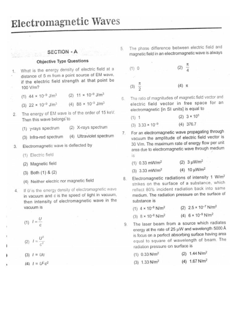 EM Waves | PDF