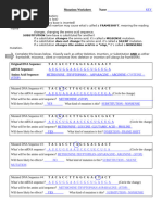 DNA Mutations Practice Worksheet | PDF | Point Mutation | Cellular ...