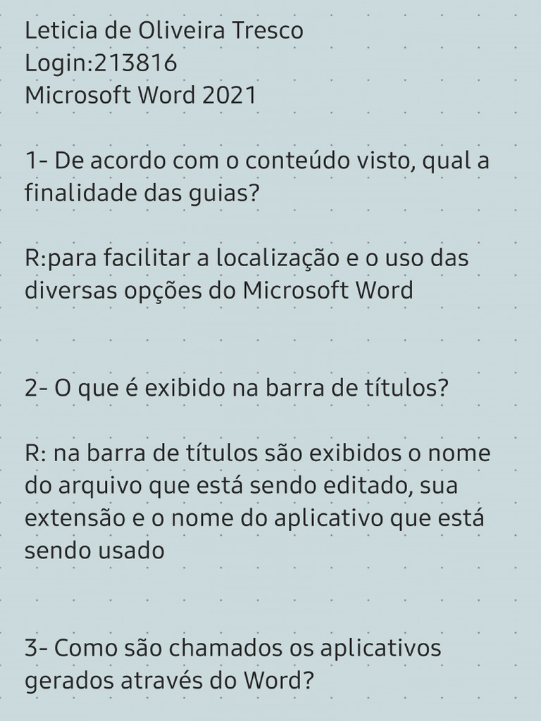 Aula 2 | PDF