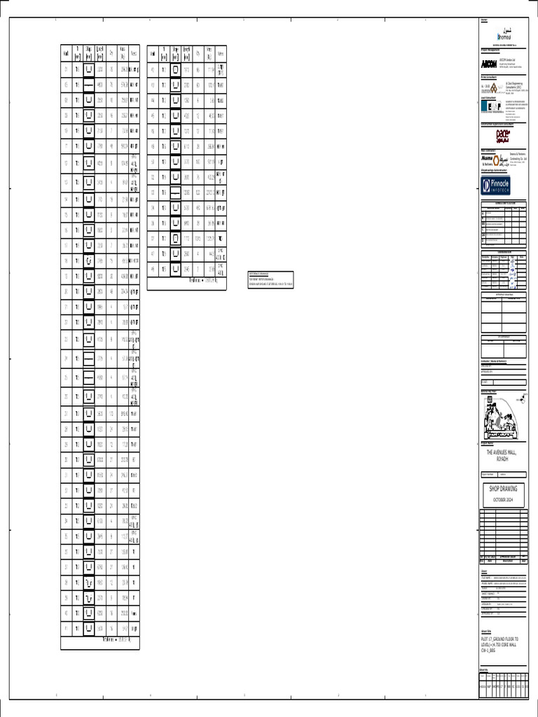 Avenues Mall Shop Drawing Details | PDF