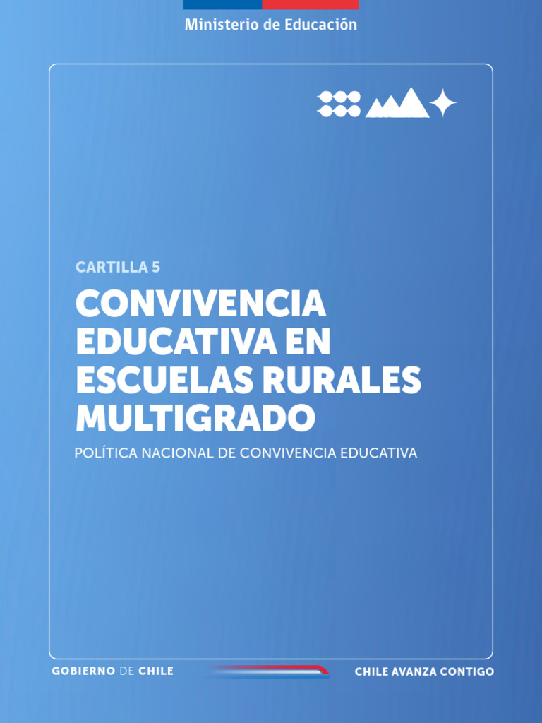 Cartilla Convivencia Educativa en Escuelas Rurales Multigrado | PDF ...