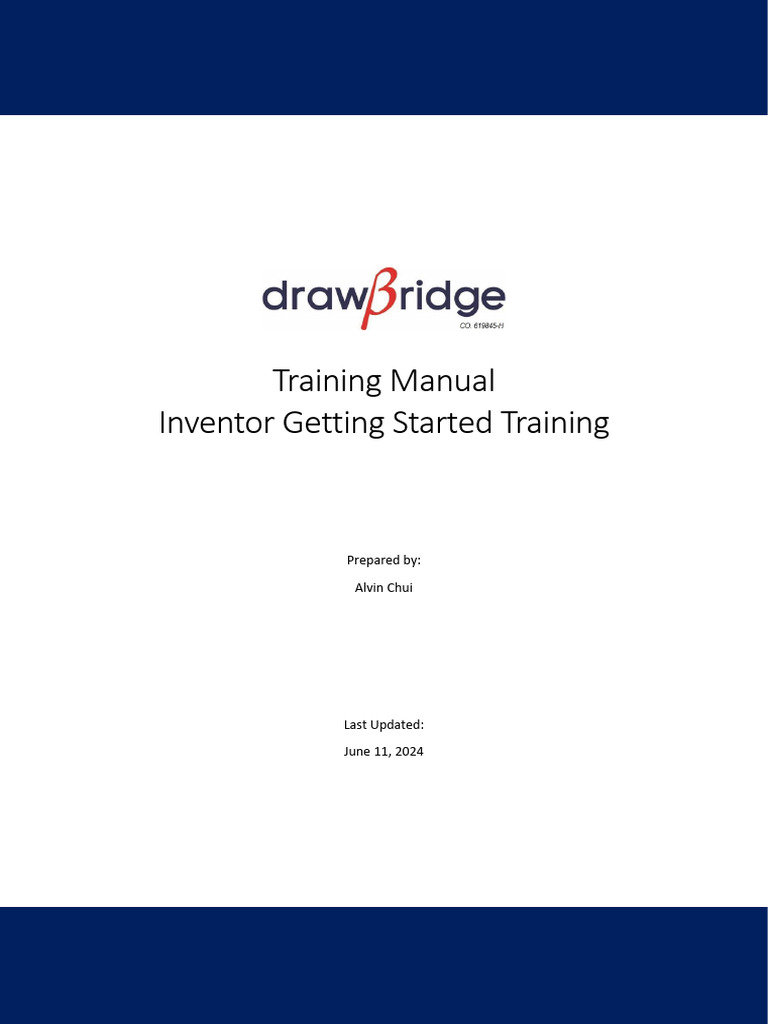 Autodesk Inventor Getting Started Guide | PDF | Autodesk | Software