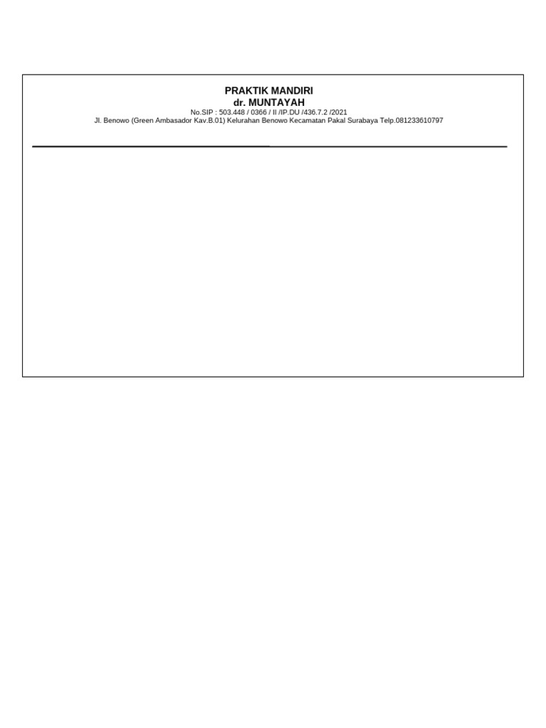 Template Rujukan | PDF