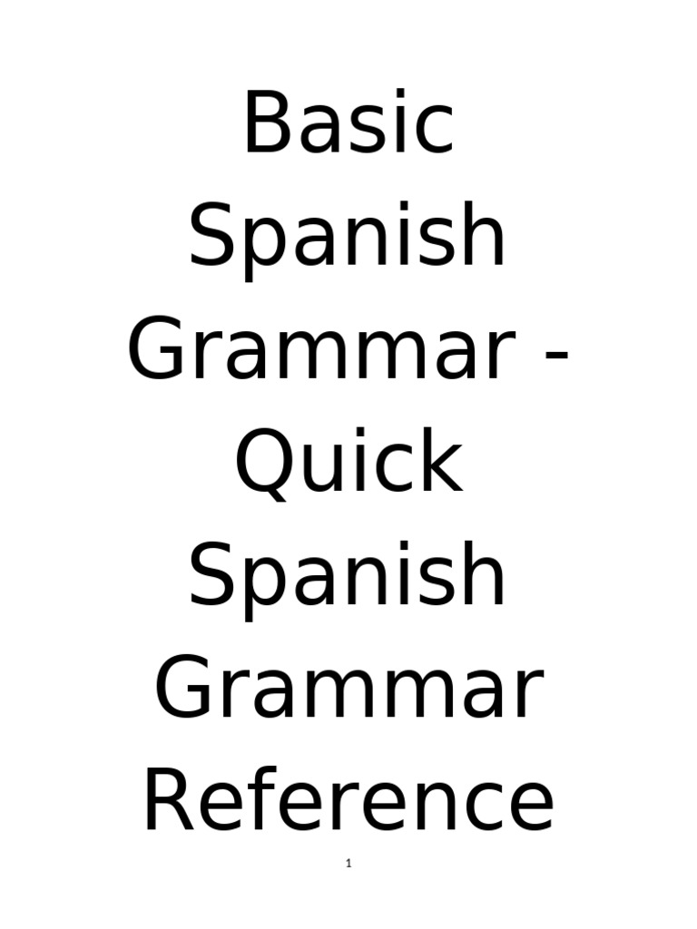 Spanish Articles and Adjective Agreement | PDF | Grammatical Gender ...