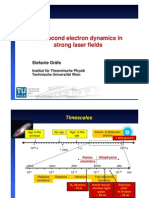 Stefanie Gräfe- Attosecond electron dynamics in strong laser fields