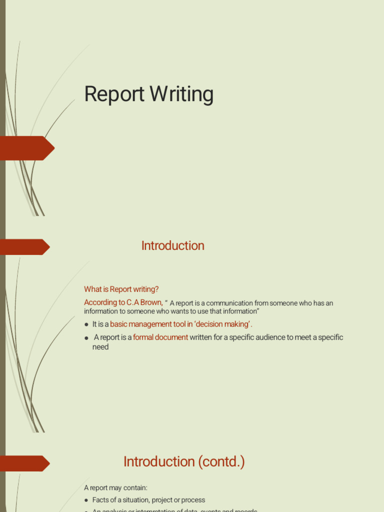 Essentials of Effective Report Writing | PDF | Information | Data