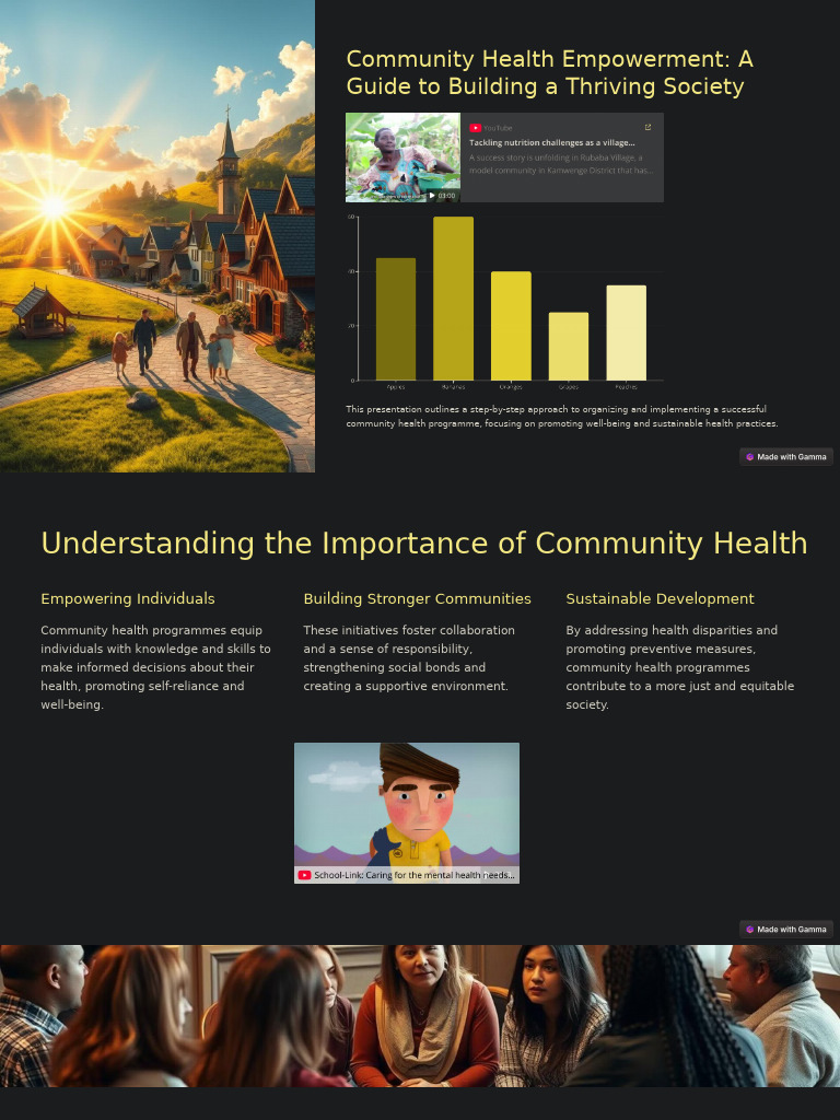 Community Health Empowerment Guide | PDF | Empowerment | Community