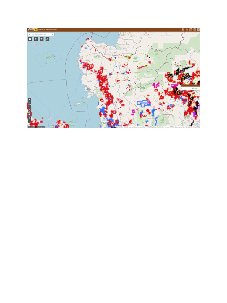 Kalimantan Coal Map - Part4 | PDF
