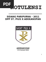Download NotulensiSidangParipurna-2011byparokiaekkanopanSN81250315 doc pdf