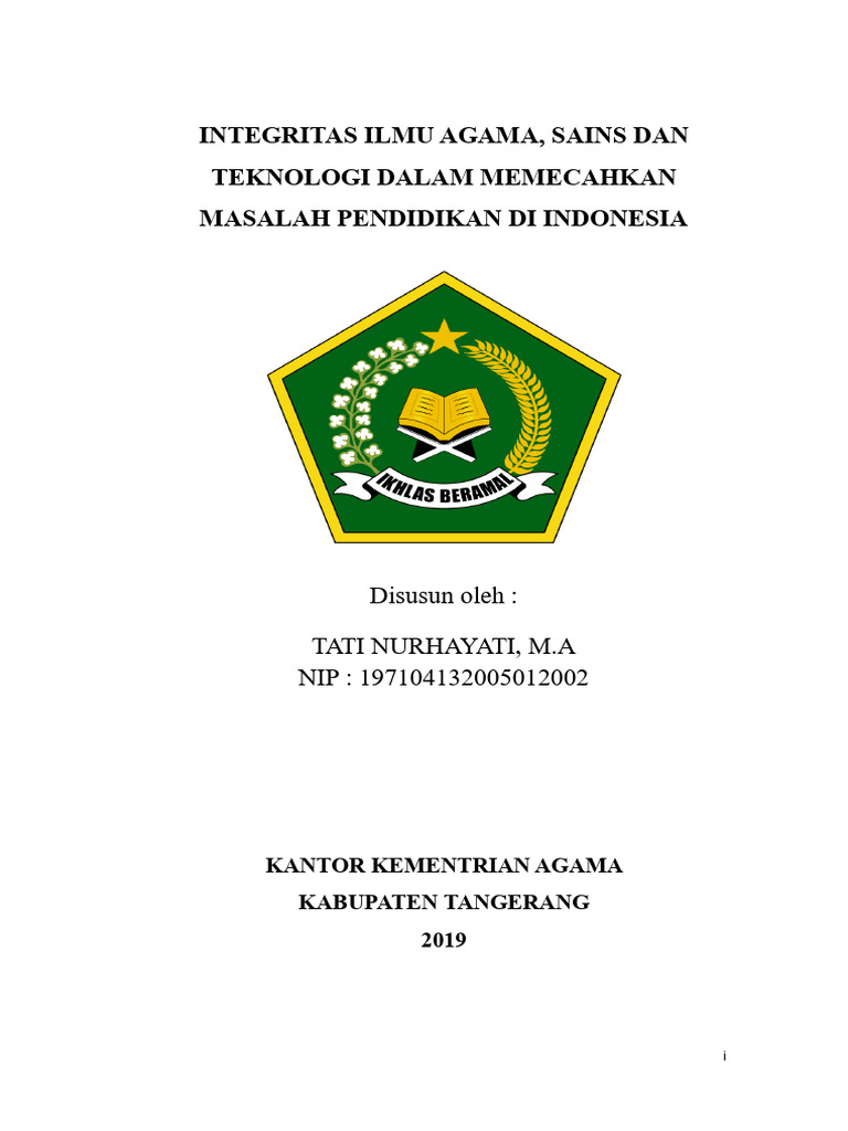 Integrasi Ilmu Agama dan Sains dalam Pendidikan | PDF