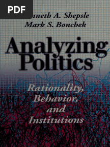 Analyzing Politics_ Rationality, Behavior, And Institutions -- Shepsle, Kenneth A_ Bonchek, Mark S