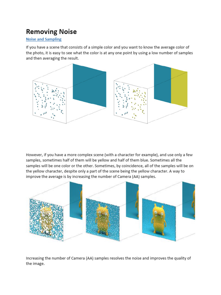 Removing Noise from Renders | PDF | Optics | Electromagnetic Radiation