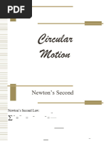 Chapter 16: Circular Motion Notes | PDF | Acceleration | Angle