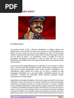 Por Que Estudar Stalin?