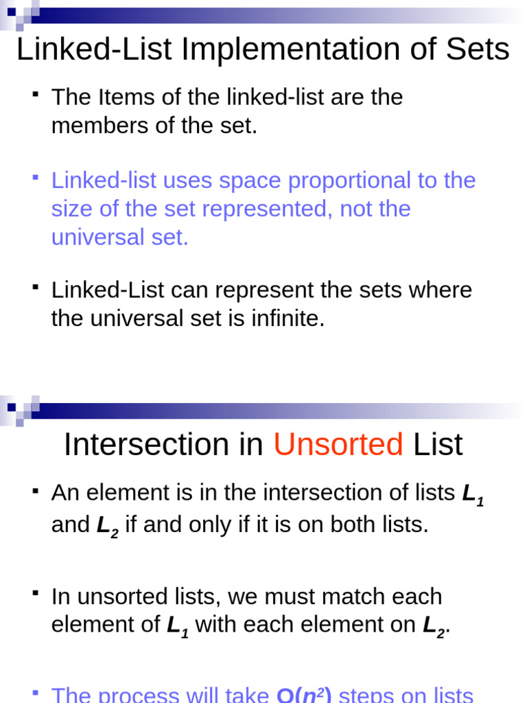 Lec-23,24 Sets - Copy | PDF | Algorithms And Data Structures | Algorithms