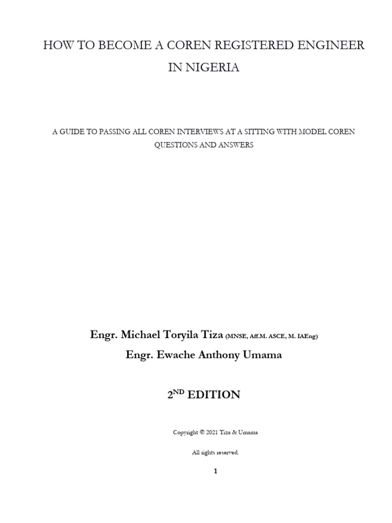 How To Become A Registered Engineer