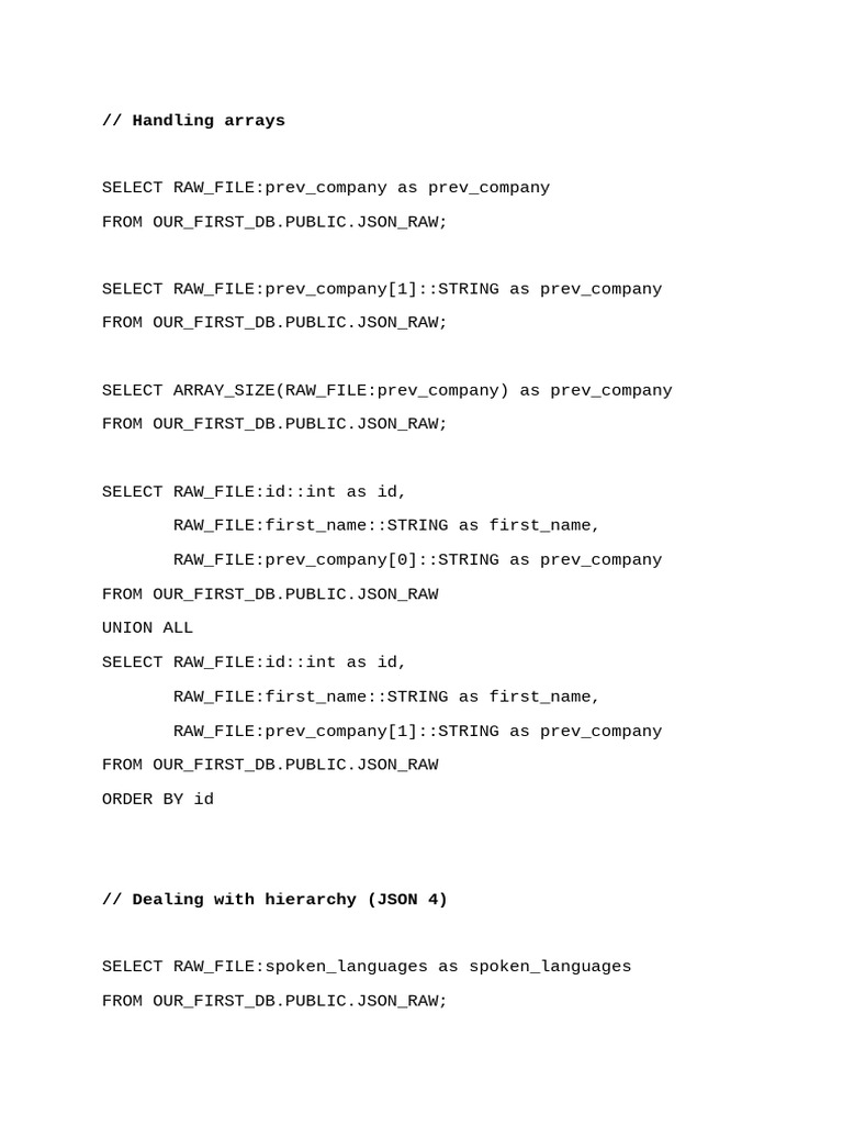 Session15 Working With Adv Json | PDF | Computer Programming | Software ...