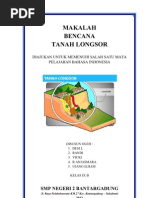 Makalah Tanah Longsor