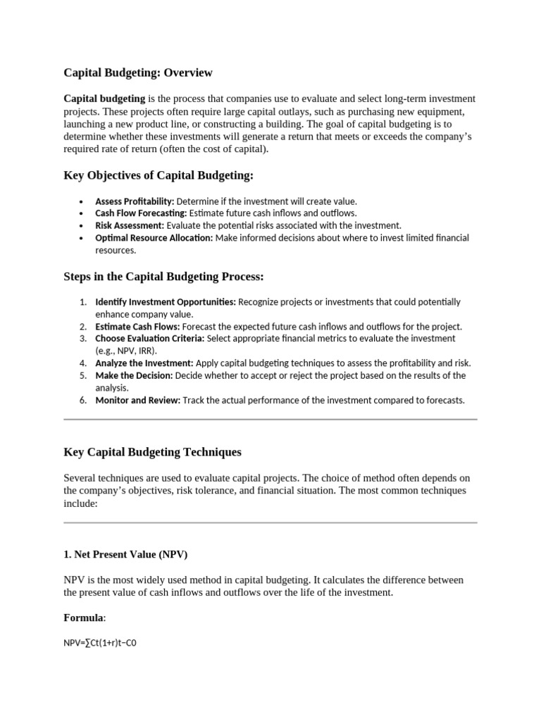 capital-budgeting-pdf-capital-budgeting-net-present-value