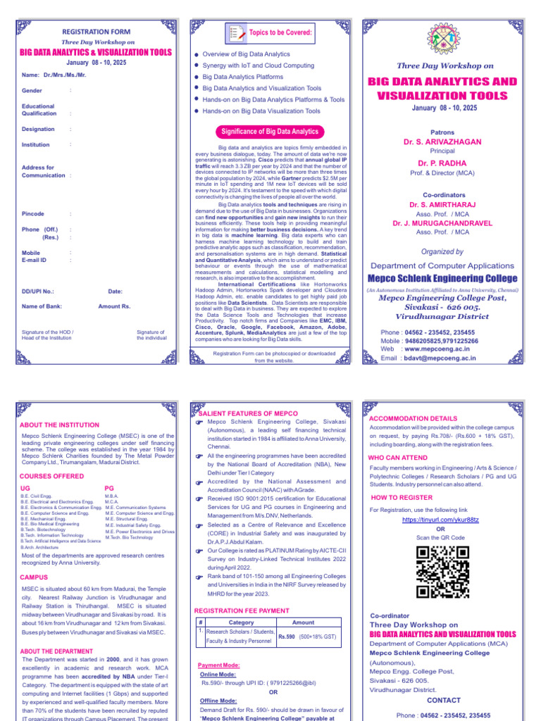MEPCO BigData Workshop | PDF | Analytics | Big Data