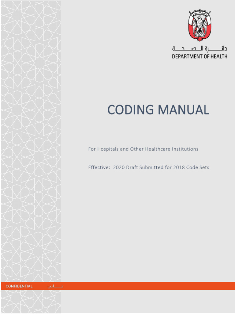 DOH Coding Manual | PDF | Medical Diagnosis | Comorbidity