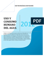 Uso y Consumo Humano Del Agua