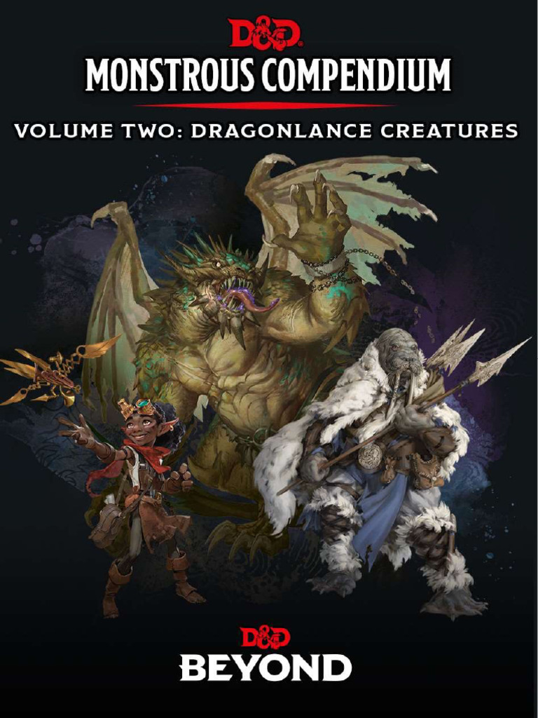 Dragonlance Bestiary: Volume 2 Creatures | PDF | Dragonlance | Dungeons ...