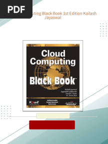Instant Download Cloud Computing Black Book 1st Edition Kailash Jayaswal PDF All Chapters