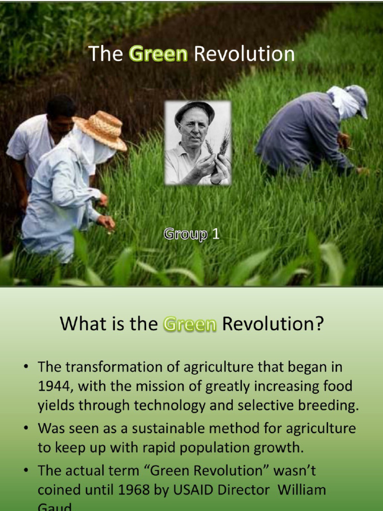 Green Revolution Pdf
