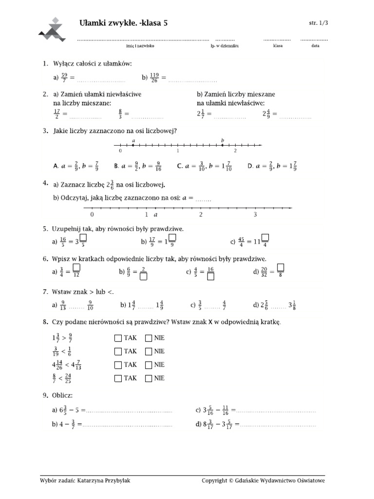 Klasa 5 | PDF