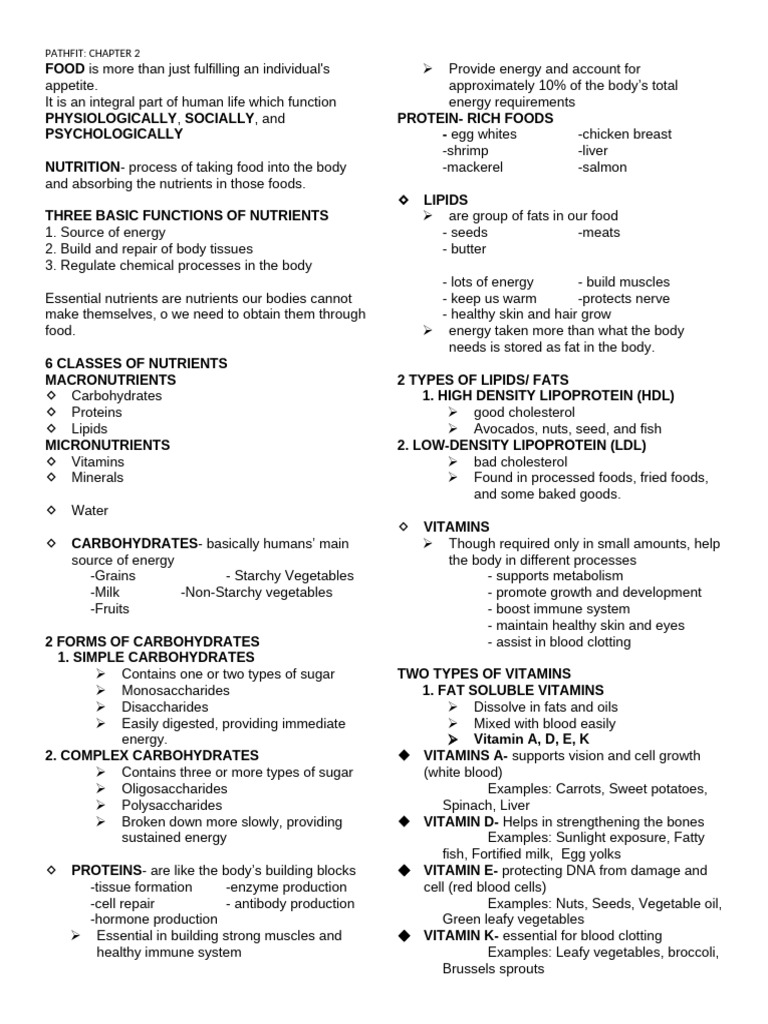 Nutritional Essentials and Food Guide | PDF | Foods | Nutrients