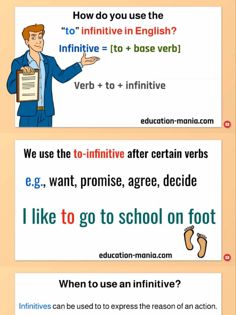 Infinitive With To (Lesson 7A) | PDF