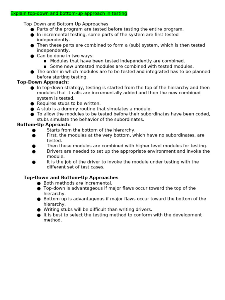 Unit 4 | PDF | Software Testing | Computer Program