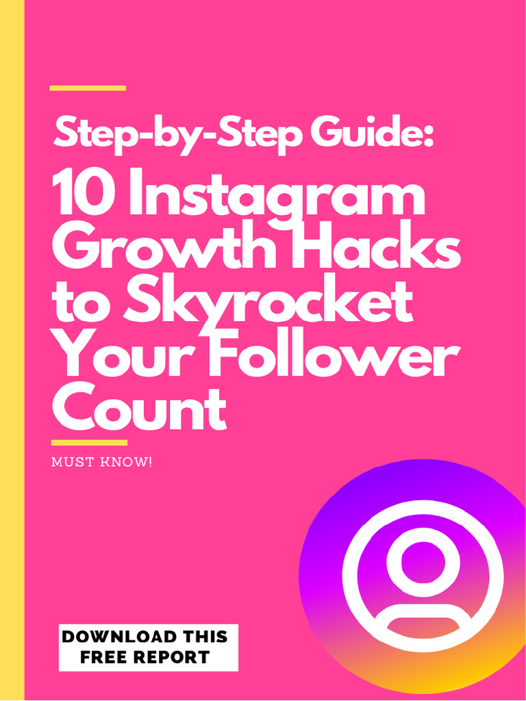 Curated visual reference: Fresh Look at 10 Instagram Growth Hacks Pdf Search Engine Optimization
