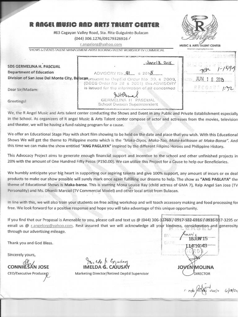 Advisory 41s15 | PDF