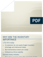 Retail Inventory Control