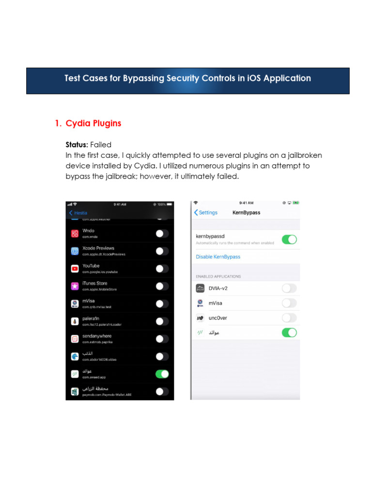 Ios Security Controls Test Cases | PDF | Ios | Computer File