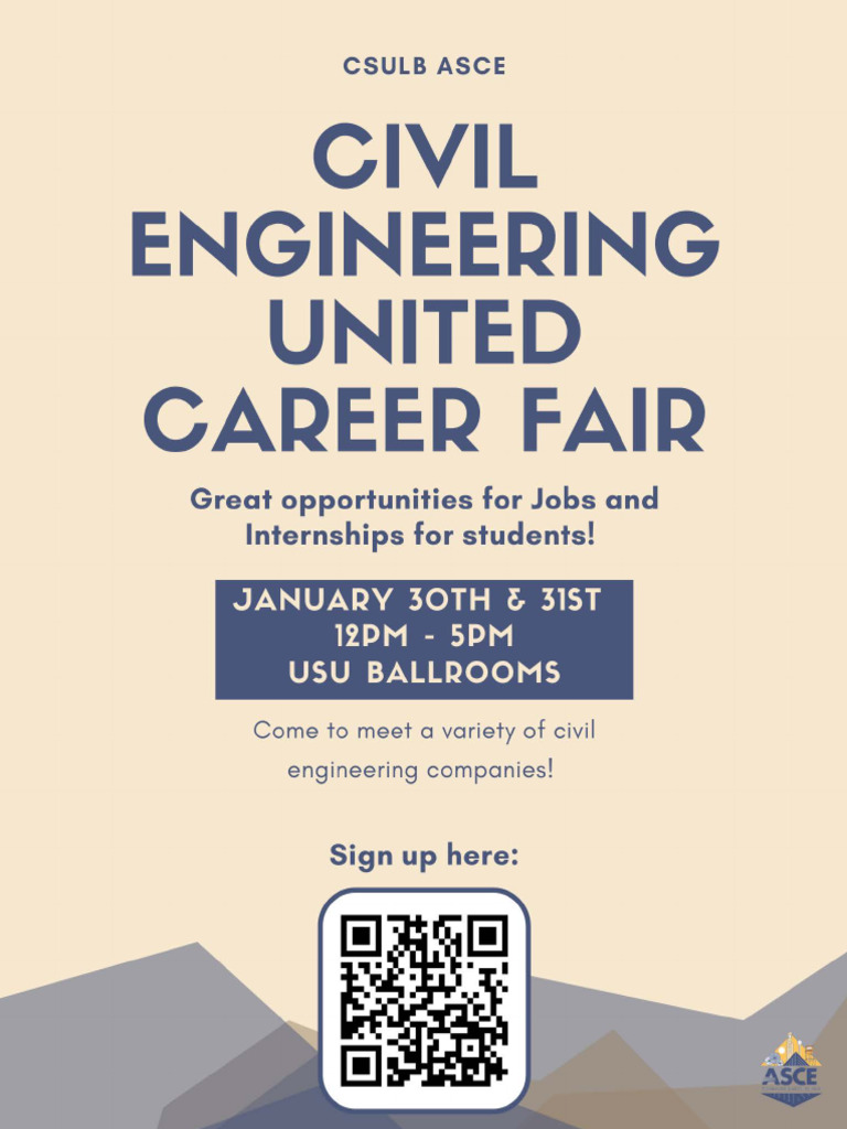 Civil Engineering United Career Fair Pdf