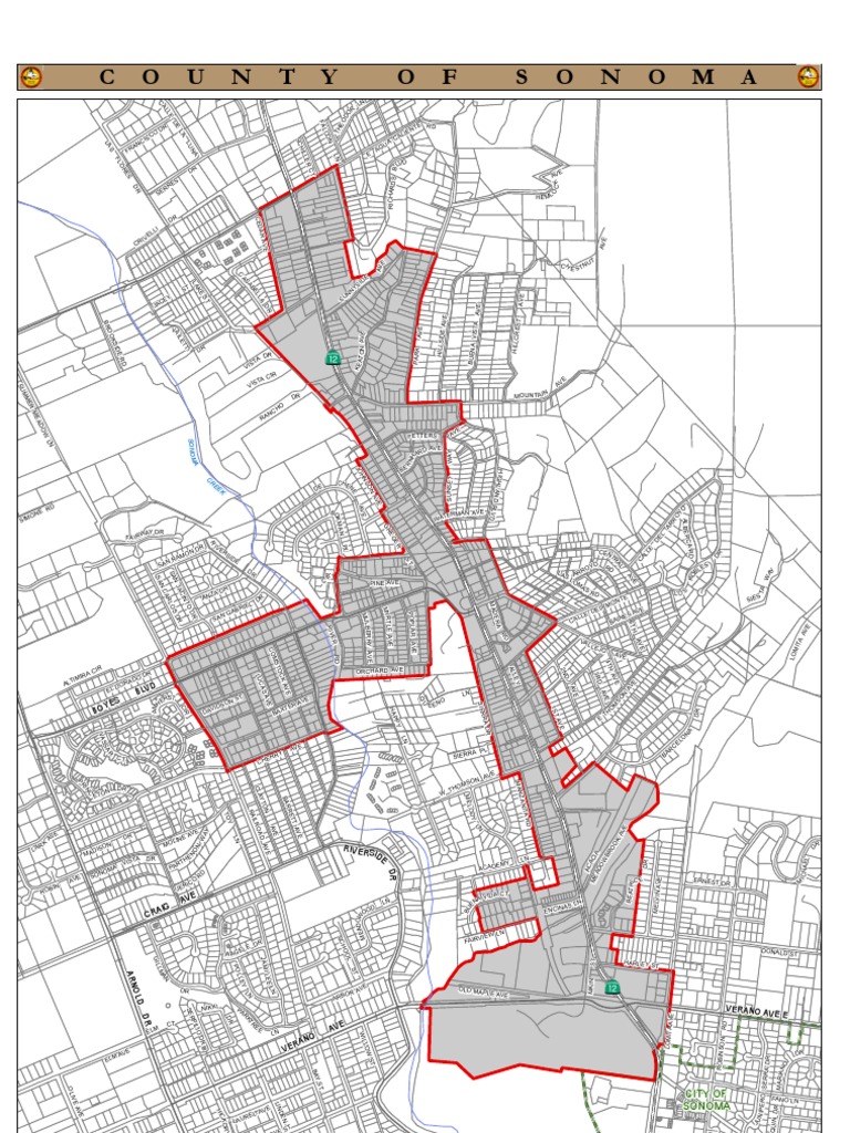 The Springs Redevelopment Area Boundary Map | PDF | Geomatics ...