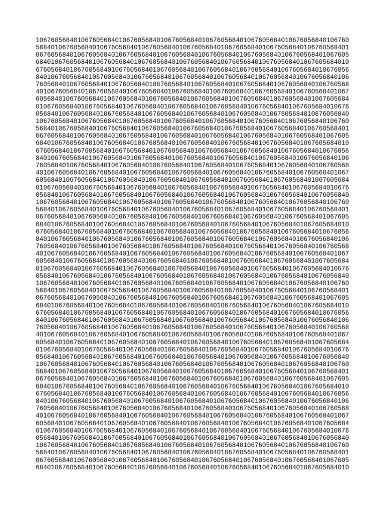 Unique Identifier Sequence Analysis | PDF