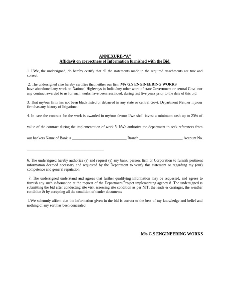 ANNEXURE | PDF