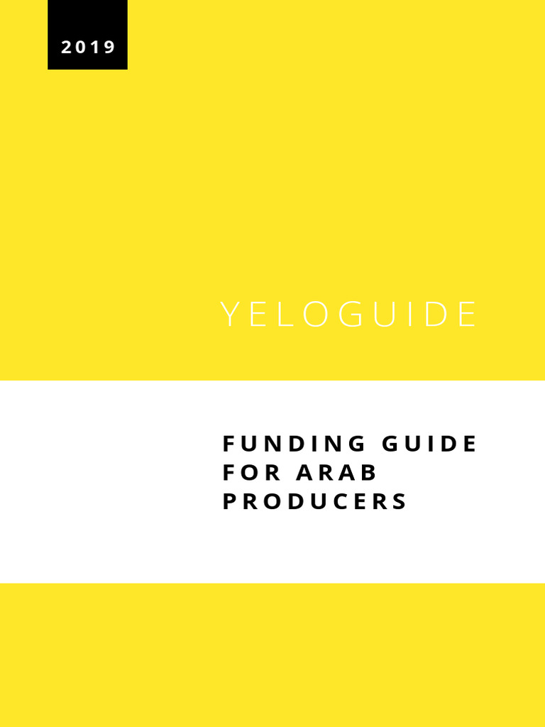 Funding Guide for Arab Producers 2019 | PDF