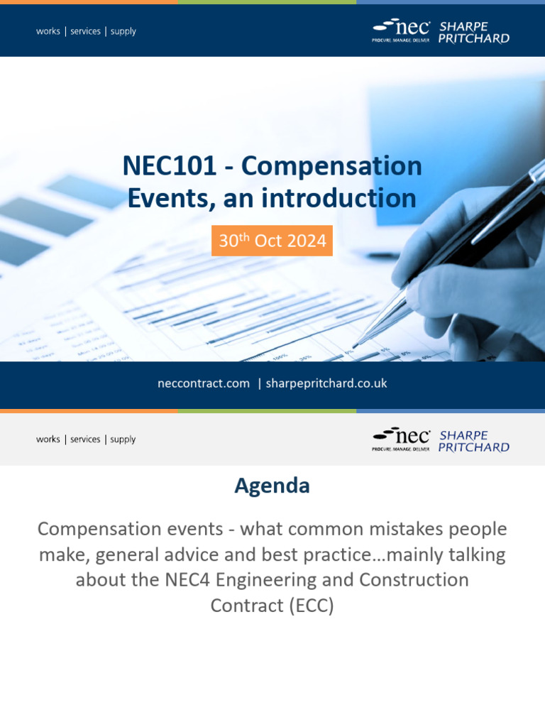 Understanding NEC4 Compensation Events | PDF | Business