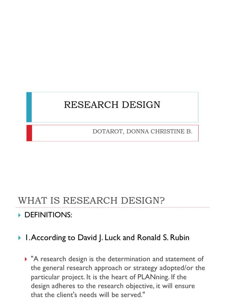 Research Design | PDF | Research Design | Experiment