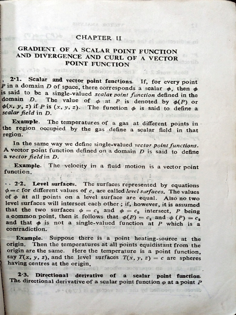Gradient, Divergence, and Curl Explained | PDF | Function (Mathematics ...