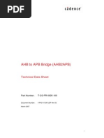 Ahb2apb Datasheet